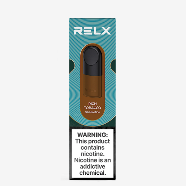 Уцінка - Картридж RELX Pod - Rich Tobacco (табак) 5% (2шт)
