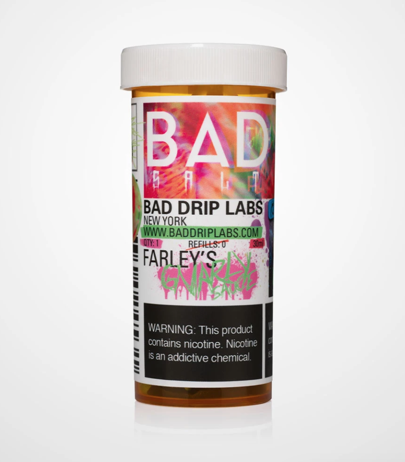 BAD SALTS - FARLEYS Gnarly Sauce 25 mg 30 ml