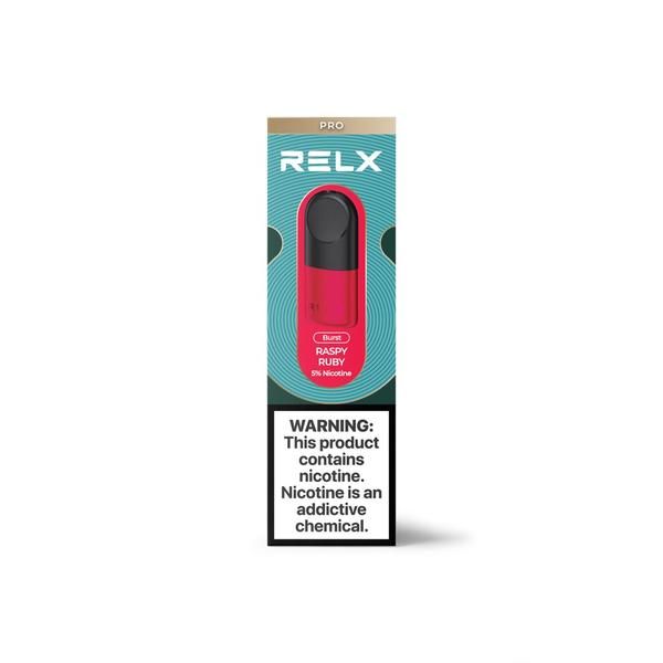Картридж RELX Pod - Raspy Ruby (холодная малина) 5% (2шт)
