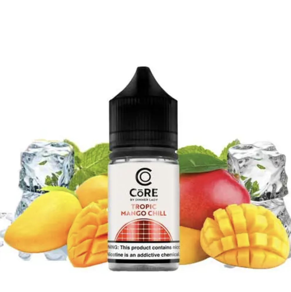 Salt Core by Dinner Lady - Tropic mango chill 30ml (30mg)