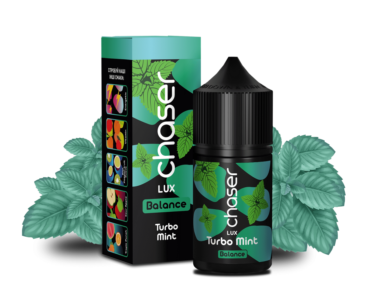 SALT Chaser LUX 30ml - Turbo Mint (50mg)