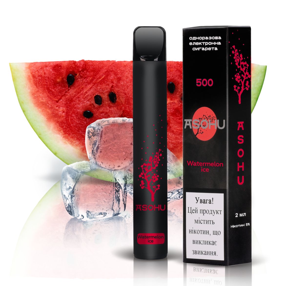 ASOHU 500 - Watermelon Ice 5%