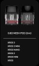 Картридж Vaporesso XROS series 0.8Ohm Mesh